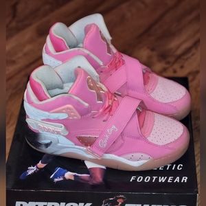 Patrick Ewing Rogue Breast Cancer Sneakers